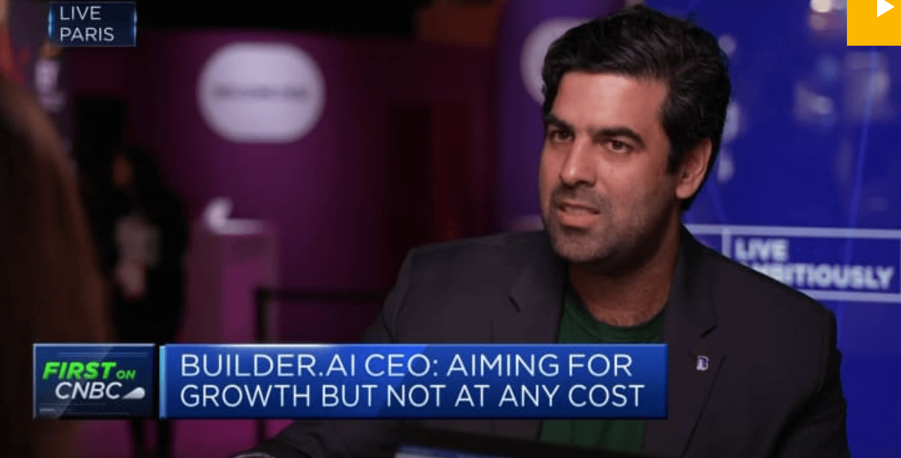 Builder.ai at CNBC