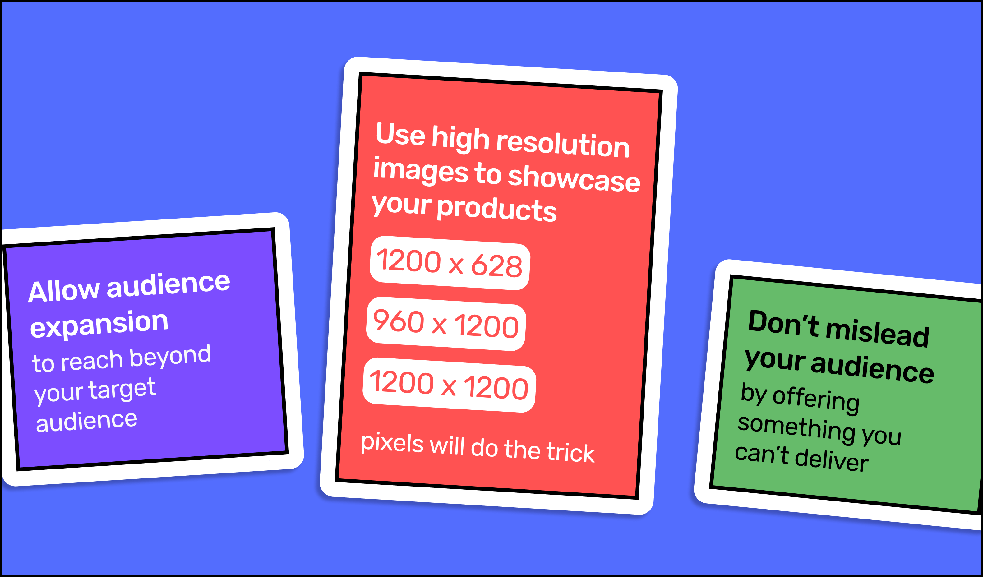 Discovery display advertising best practice flashcard