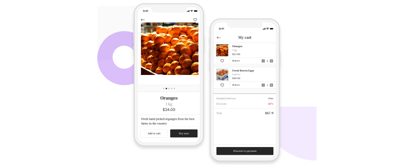 grocery delivery app