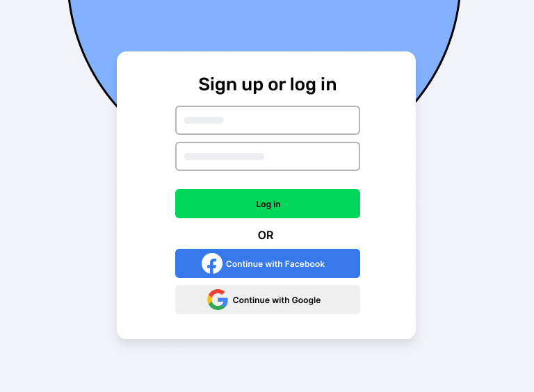 Social login