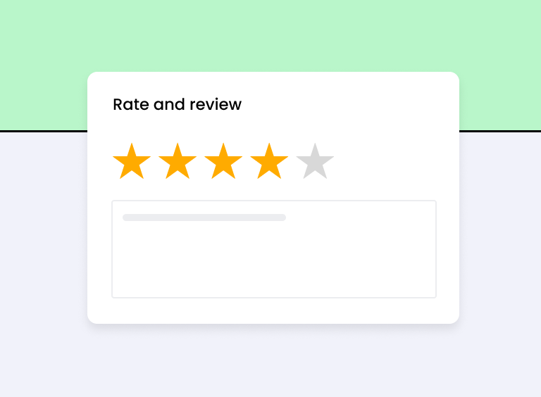 Customer reviews